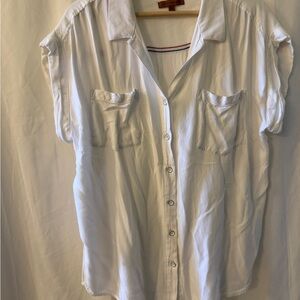 JACHS Girlfriend Classic White Shirt